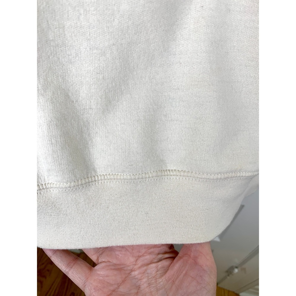 Peanuts Snoopy Woodstock Graphic Sweatshirt Cream Small Cottagecore Nostaligia - Picture 8 of 12